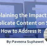 Explaining the Impact of Duplicate Content (Duplicate URLs) on SEO and How to Address It