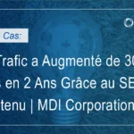 Le trafic multiplié par 30 en 2 ans grâce au SEO de contenu | MDI Corporation